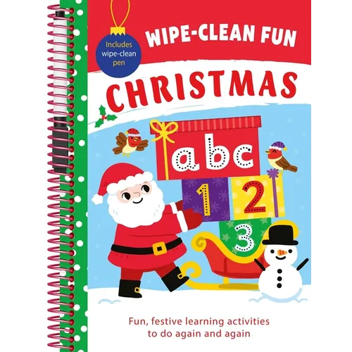 Wipe-Clean Fun: Christmas: Fun Learning Activities with Wipe-Clean Pen