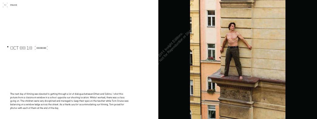 Mission: Impossible Ghost Protocol Hardcover Book