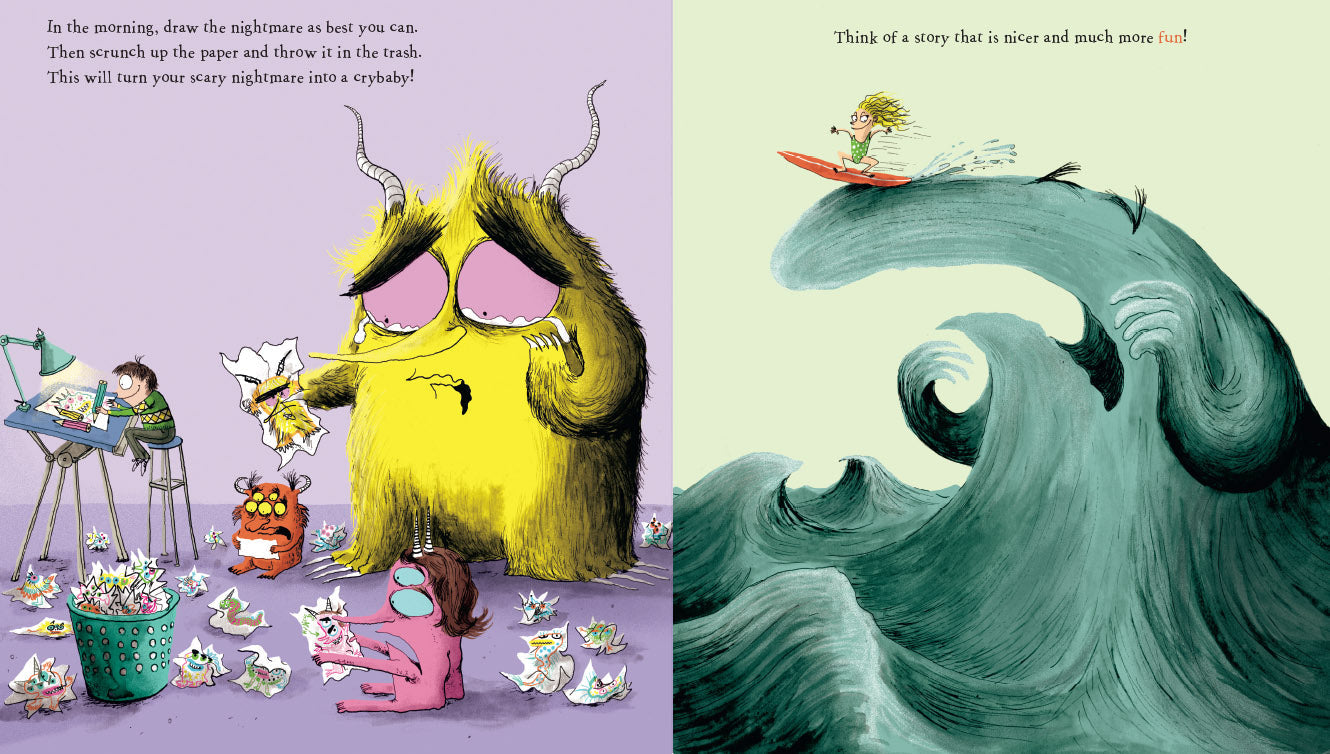 How to Knock Out Nightmares Hardcover Book