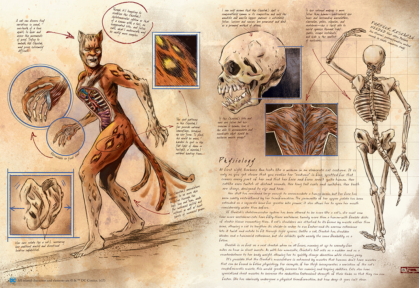 DC Comics: Anatomy of a Metahuman Hardcover Book