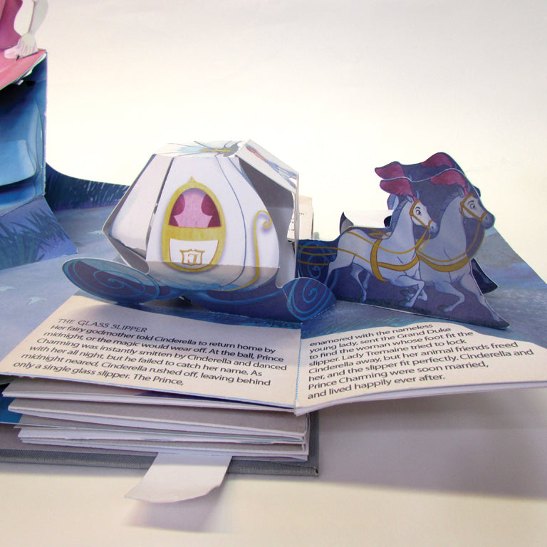Disney Princess: A Magical Pop-Up World Hardcover Book