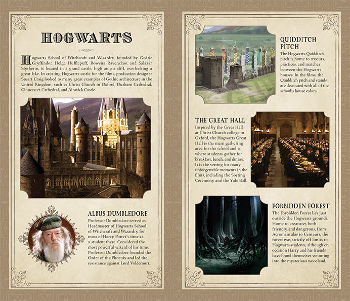 Harry Potter Hogwarts Hardcover Ruled Journal Hardcover Book