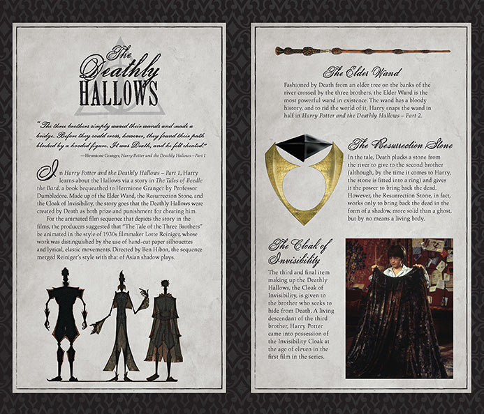 Harry Potter Deathly Hallows Hardcover Ruled Journal Hardcover Book