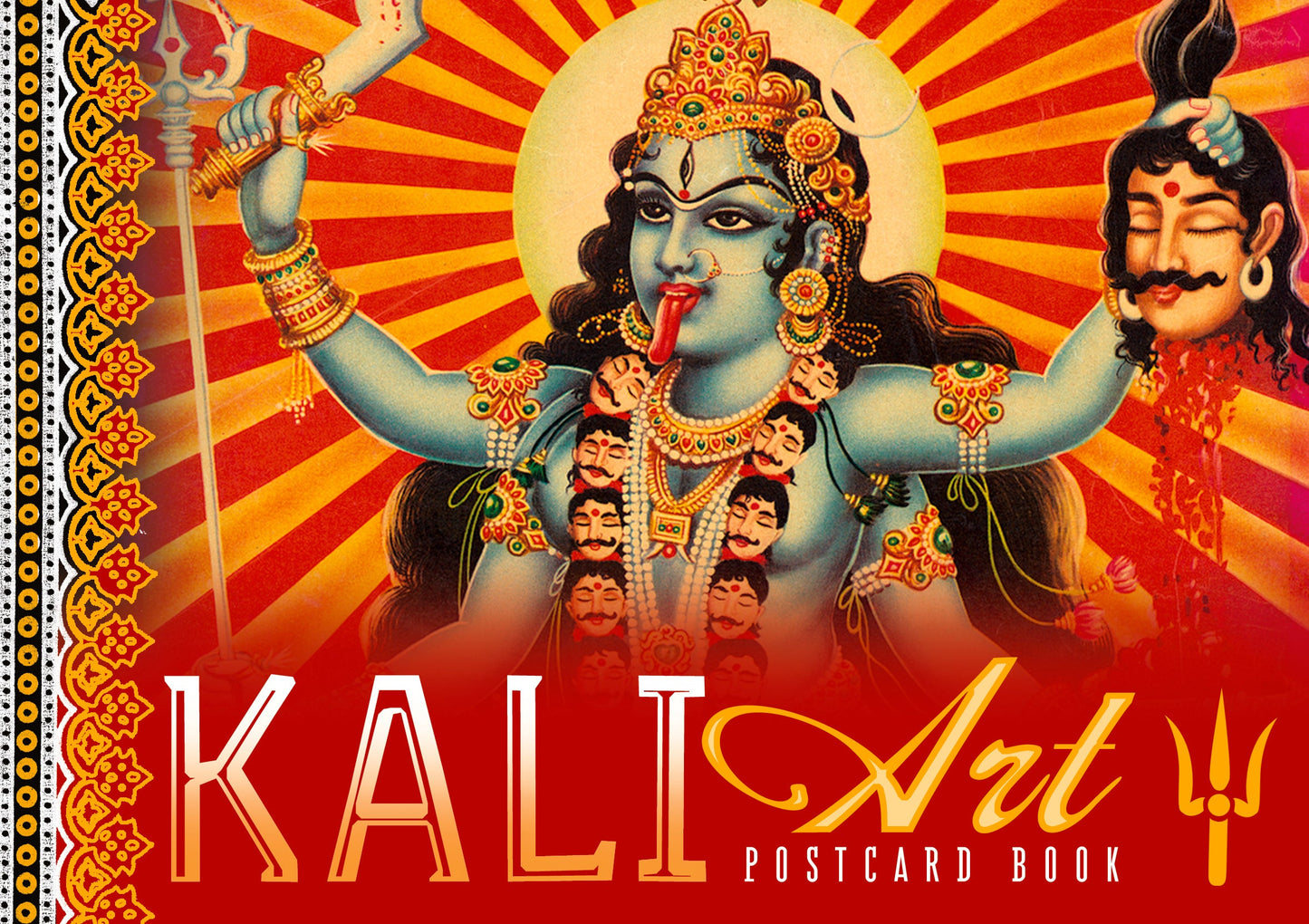Kali Art Postcard Book