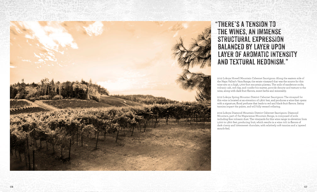 Napa Valley Cabernets Hardcover Book