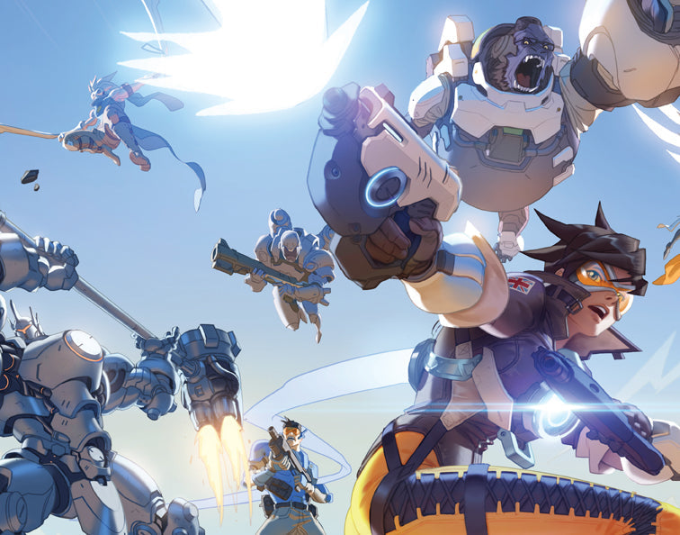 Overwatch Hardcover Ruled Journal Hardcover Book