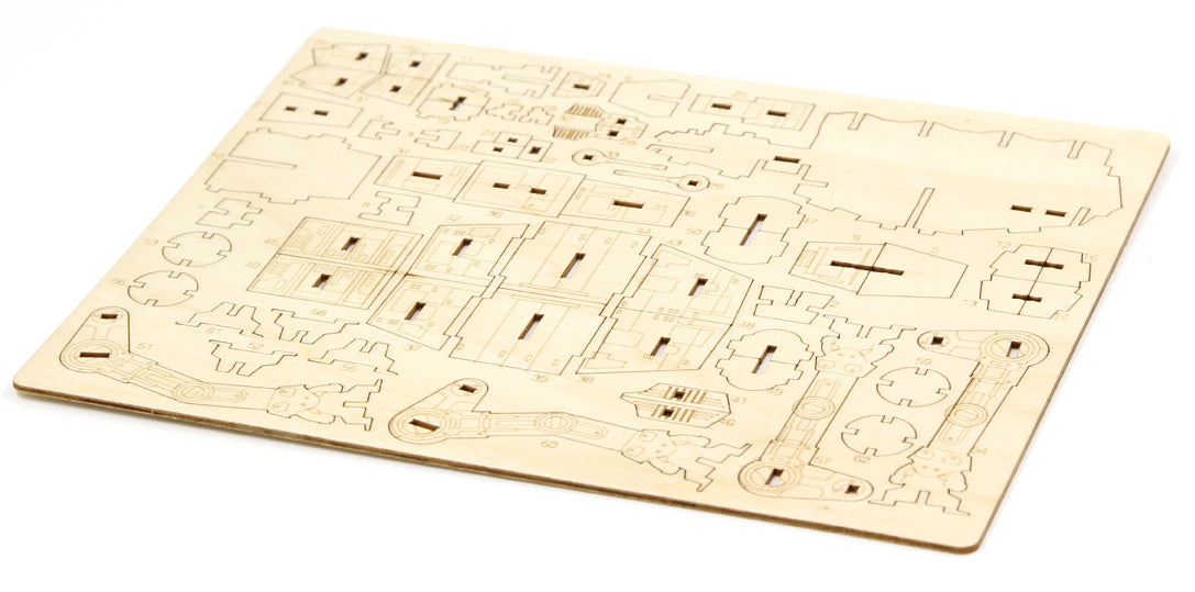 IncrediBuilds: Star Wars: Rogue One: AT-ACT 3D Wood Model and Book Softcover Book