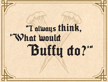 Buffy the Vampire Slayer: Vampyr Stationery Set Hardcover Book