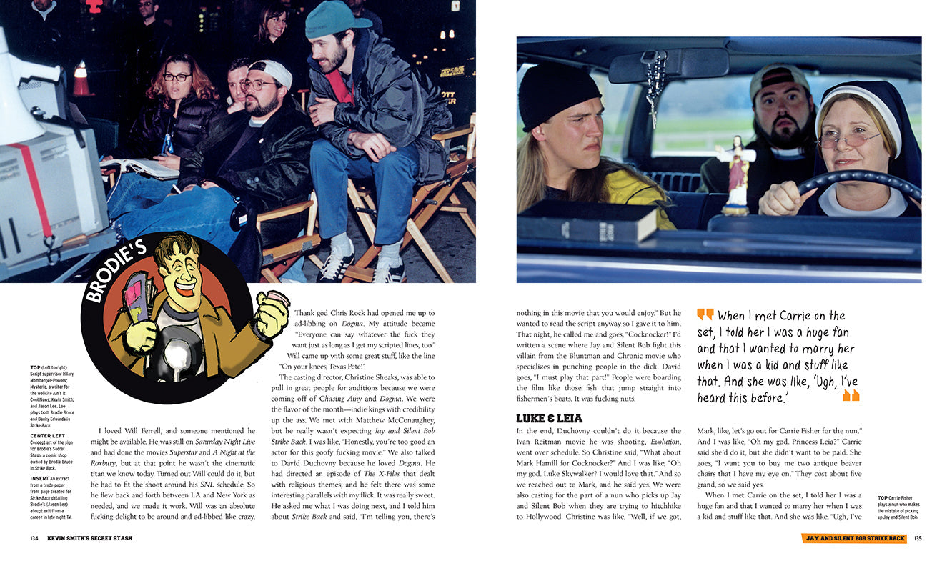 Kevin Smith's Secret Stash Hardcover Book