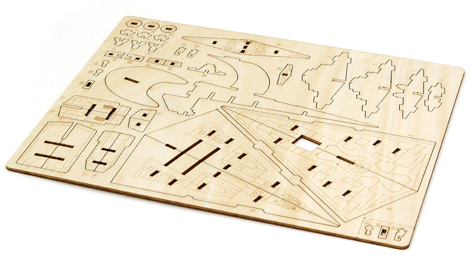 IncrediBuilds: Star Wars: Star Destroyer Book and 3D Wood Model Softcover Book