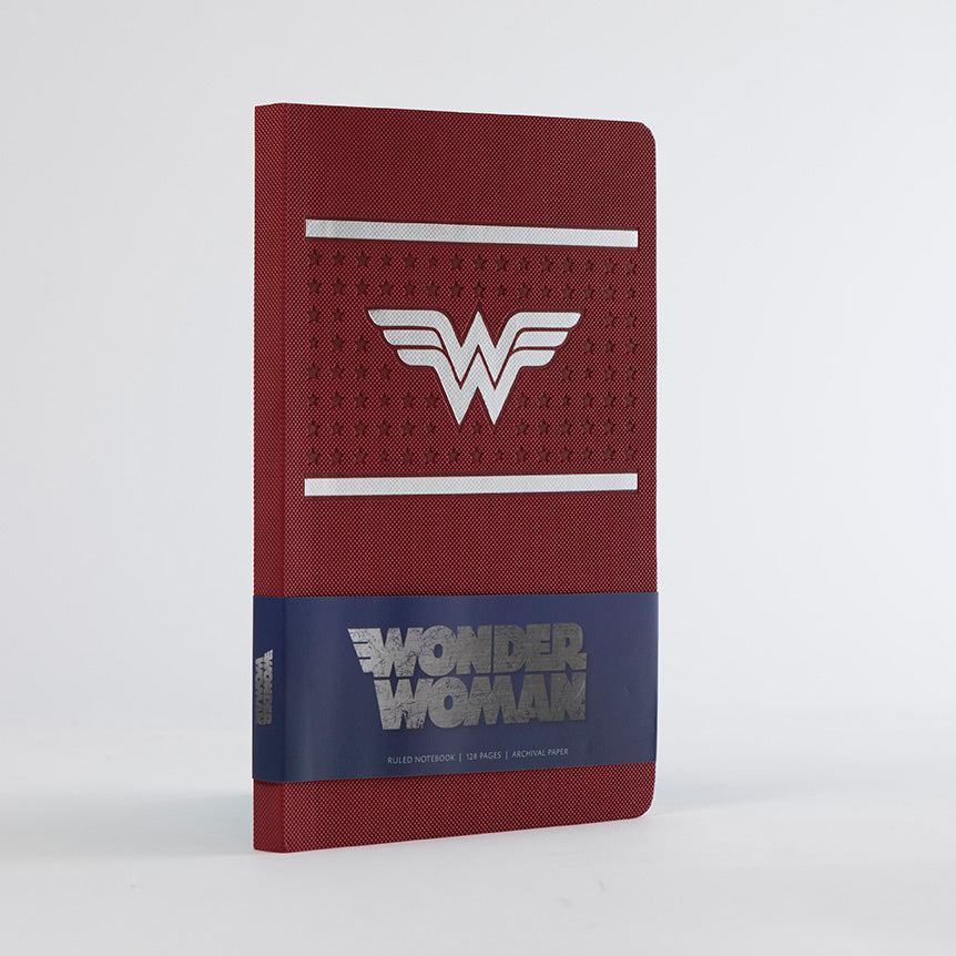 DC Comics: Wonder Woman Ruled Notebook Softcover Book