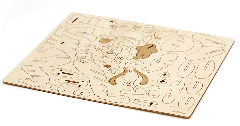 IncrediBuilds: Disney: Goofy Book and 3D Wood Model Softcover Book