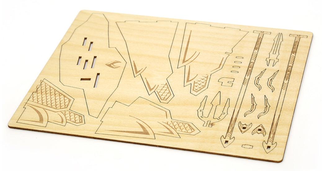 IncrediBuilds: DC Comics: Aquaman Book and 3D Wood Model Softcover Book