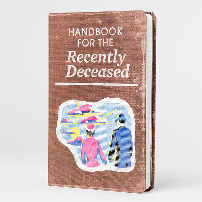 Beetlejuice: Handbook for the Recently Deceased Hardcover Ruled Journal Hardcover Book