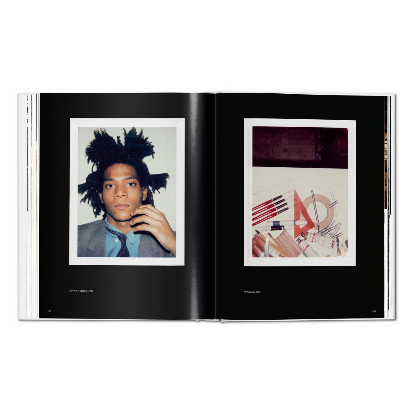 Andy Warhol. Polaroids 1958-1987 (German, French, English) Book
