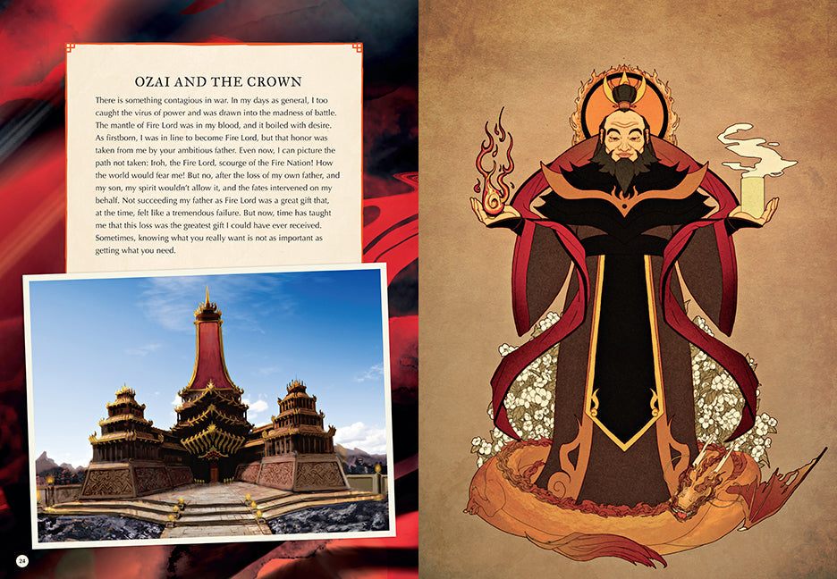 Avatar: The Last Airbender: Legacy of The Fire Nation Hardcover Book