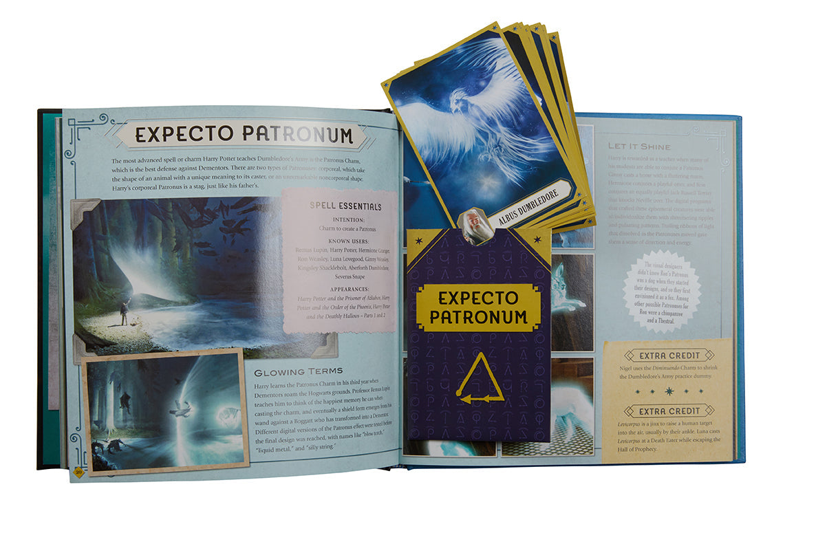 Harry Potter: Spells and Charms: A Movie ScrapHardcover Book