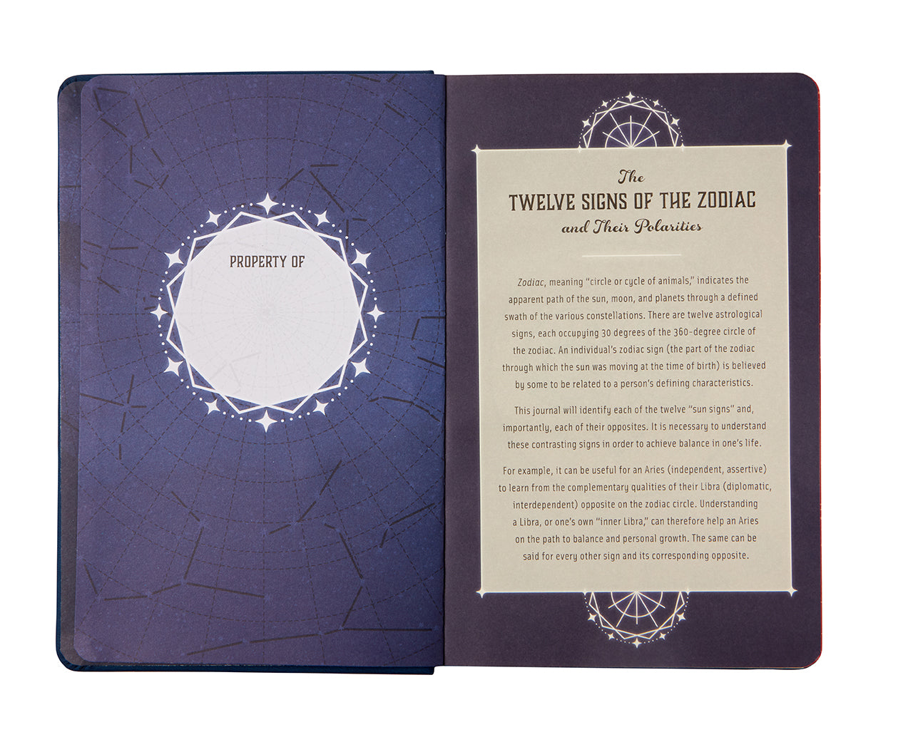 The Twelve Signs of the Zodiac Hardcover Book
