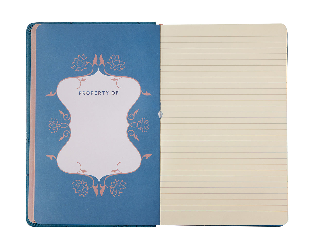 Lotus Hardcover Ruled Journal Hardcover Book