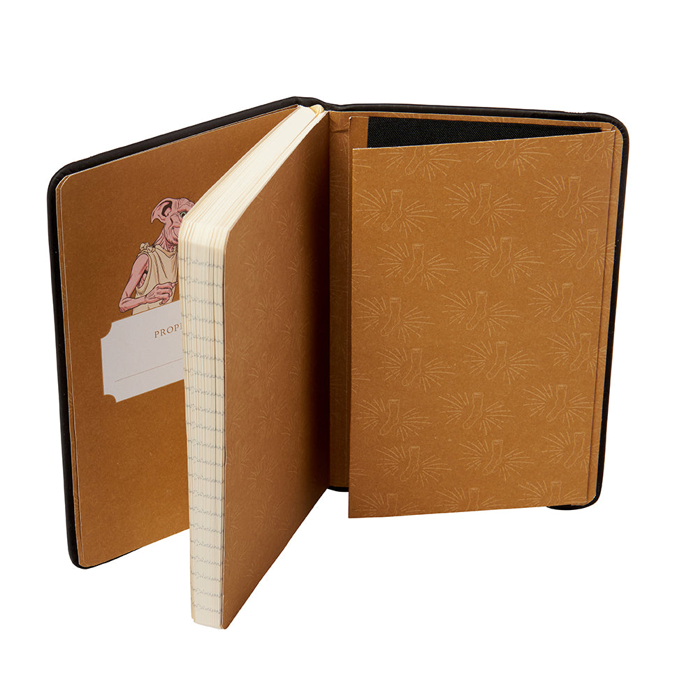 Harry Potter: Dobby Ruled Pocket Journal Hardcover Book