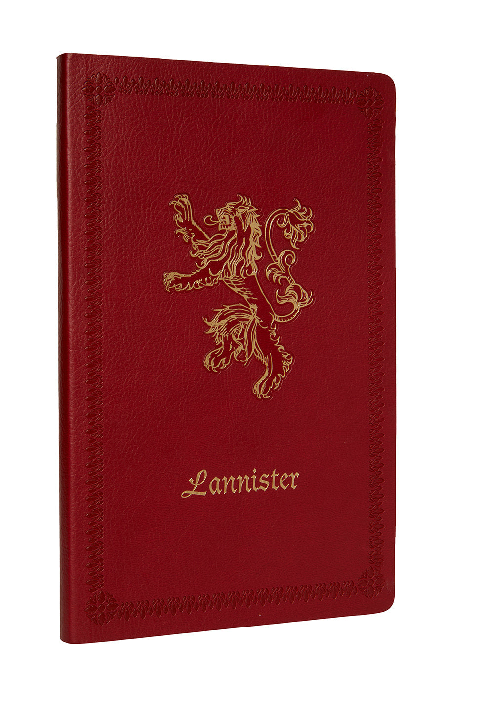Game of Thrones: House Lannister Ruled Notebook Softcover Book