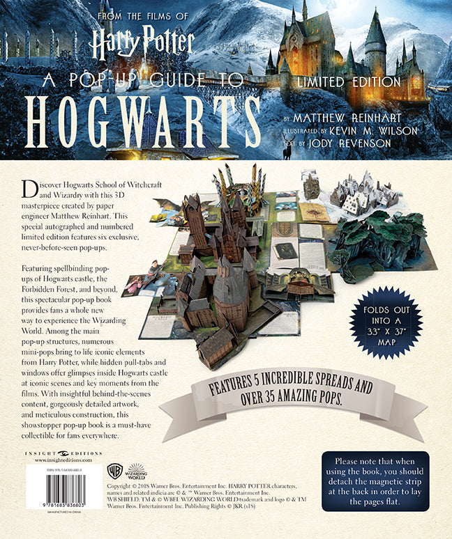 Harry Potter: A Pop-Up Guide to Hogwarts Hardcover Book