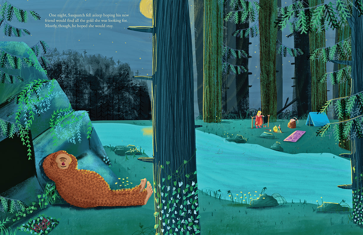 A Smile for Sasquatch Hardcover Book