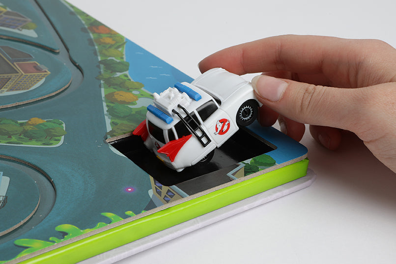 Ghostbusters Ectomobile: Race Against Slime Hardcover Book