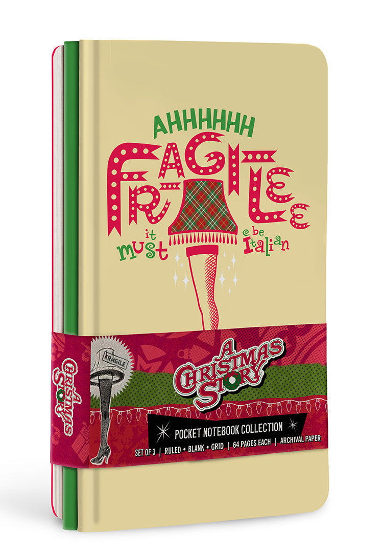 A Christmas Story Pocket Notebook Collection (Set of 3) Softcover Book