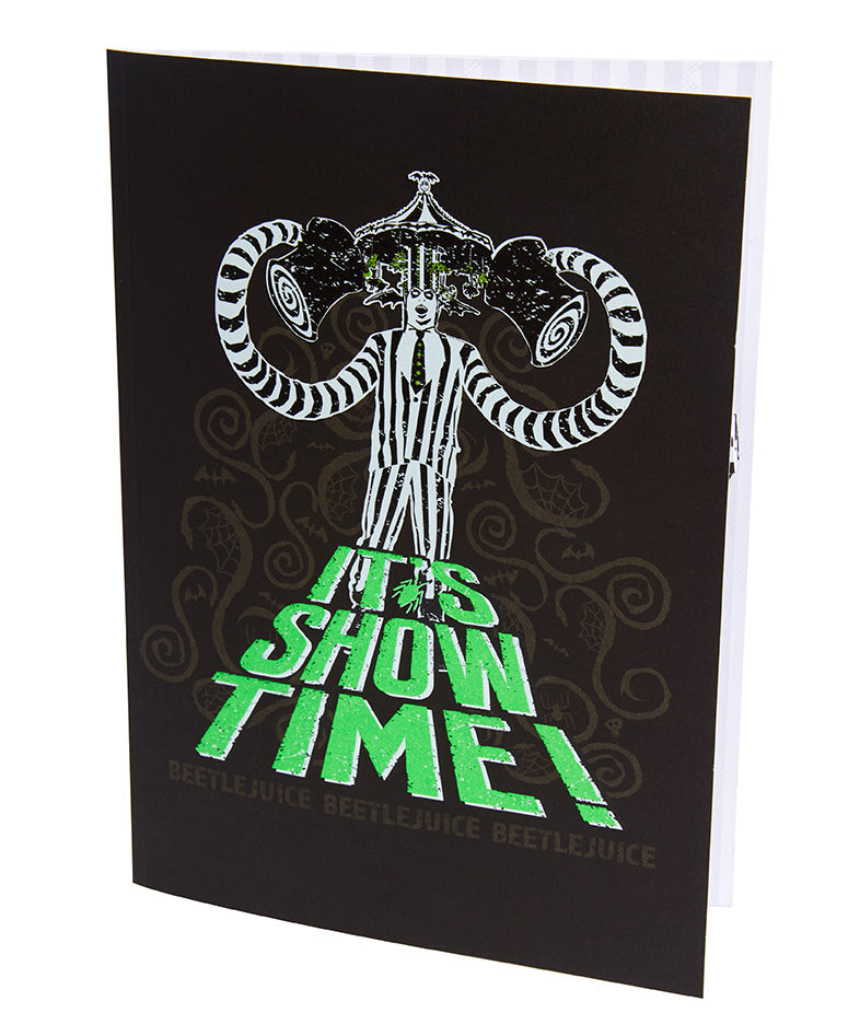 Beetlejuice Pop-Up Card Softcover Book