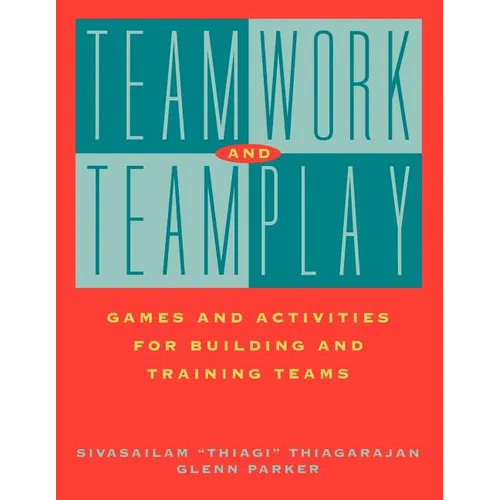 Teamwork Teamplay Games Activities