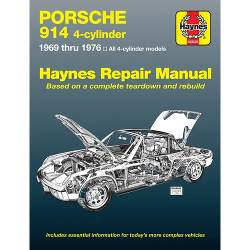 Porsche 914 4-Cylinder 1969-76