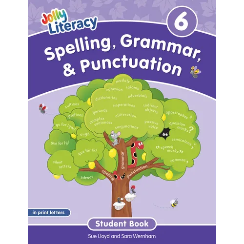 Spelling, Grammar, & Punctuation Student Book 6: In Print Letters (American English Edition)