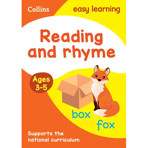 Reading and Rhyme: Ages 3-5