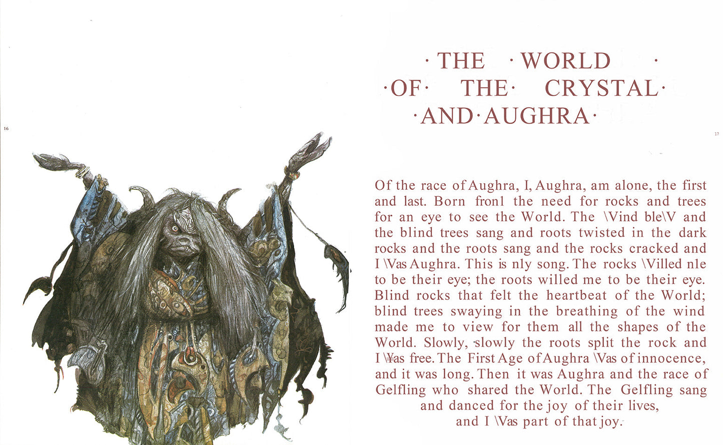 The World of the Dark Crystal Hardcover Book