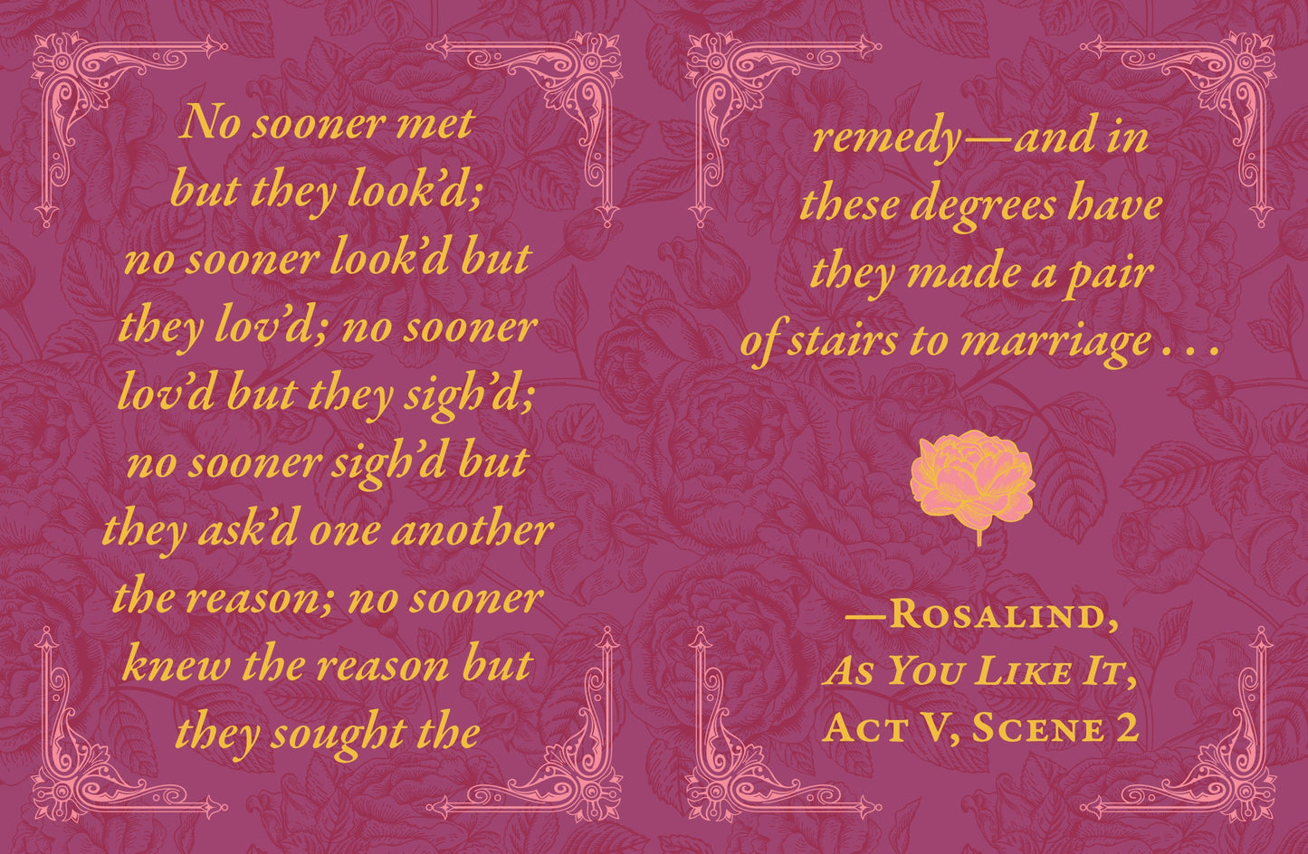 William Shakespeare: Famous Loving Words Hardcover Book