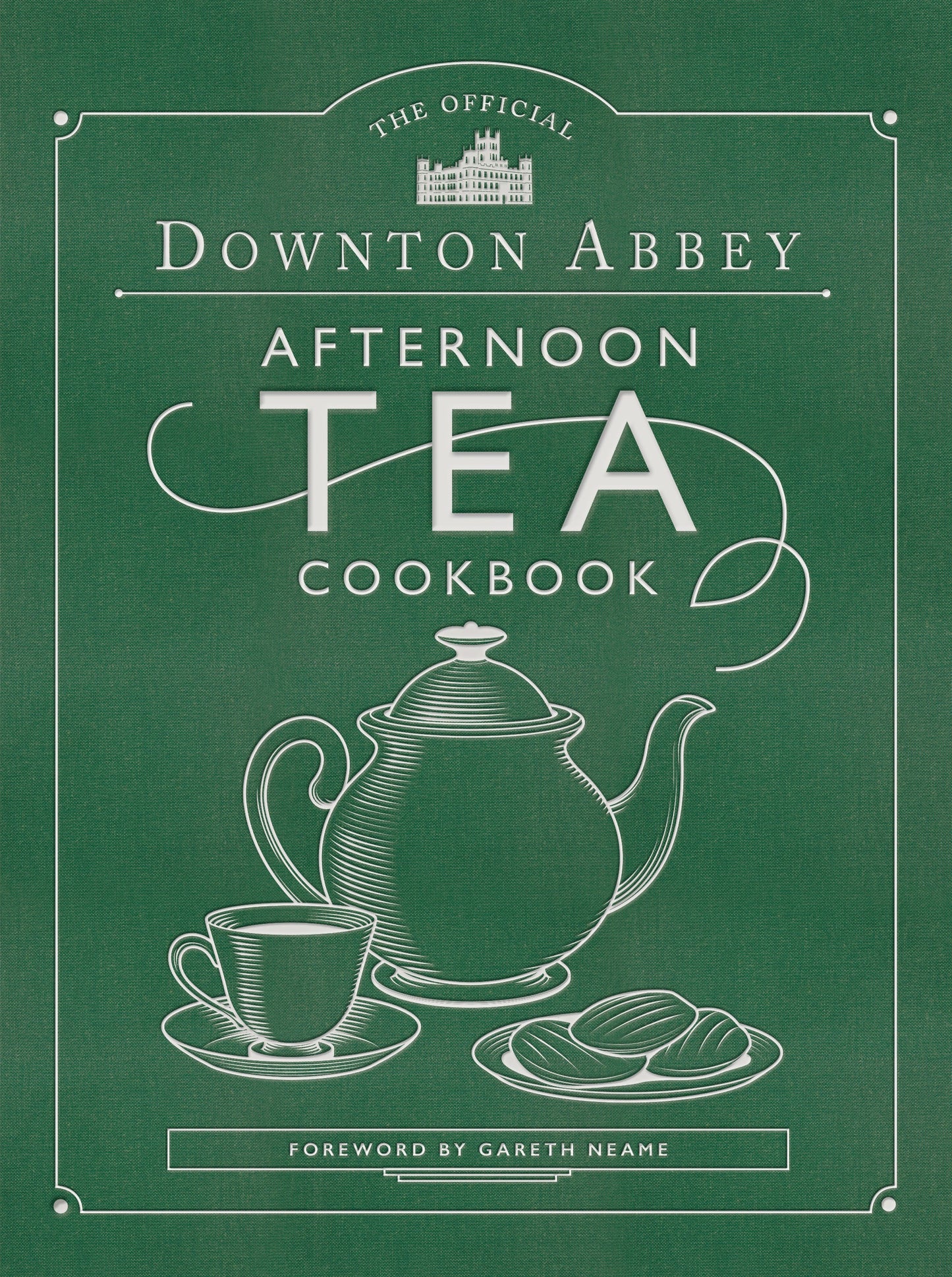 The Official Downton Abbey Afternoon Tea Cookbook Hardcover Book