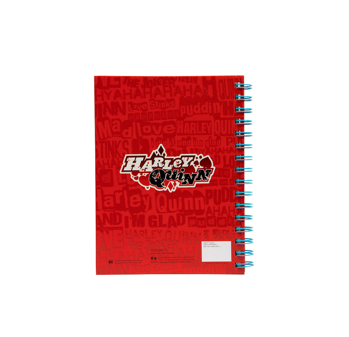 DC Comics: Harley Quinn Spiral NoteHardcover Book