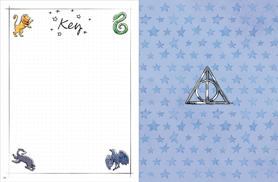 Harry Potter Dot Journal Hardcover Book