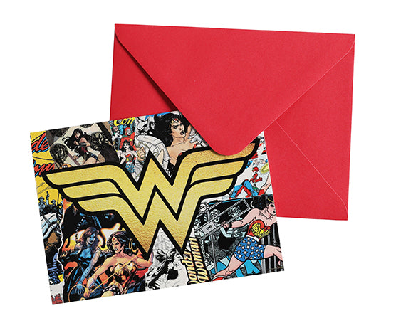 DC Comics: Wonder Woman Blank Boxed Note Cards Hardcover Book