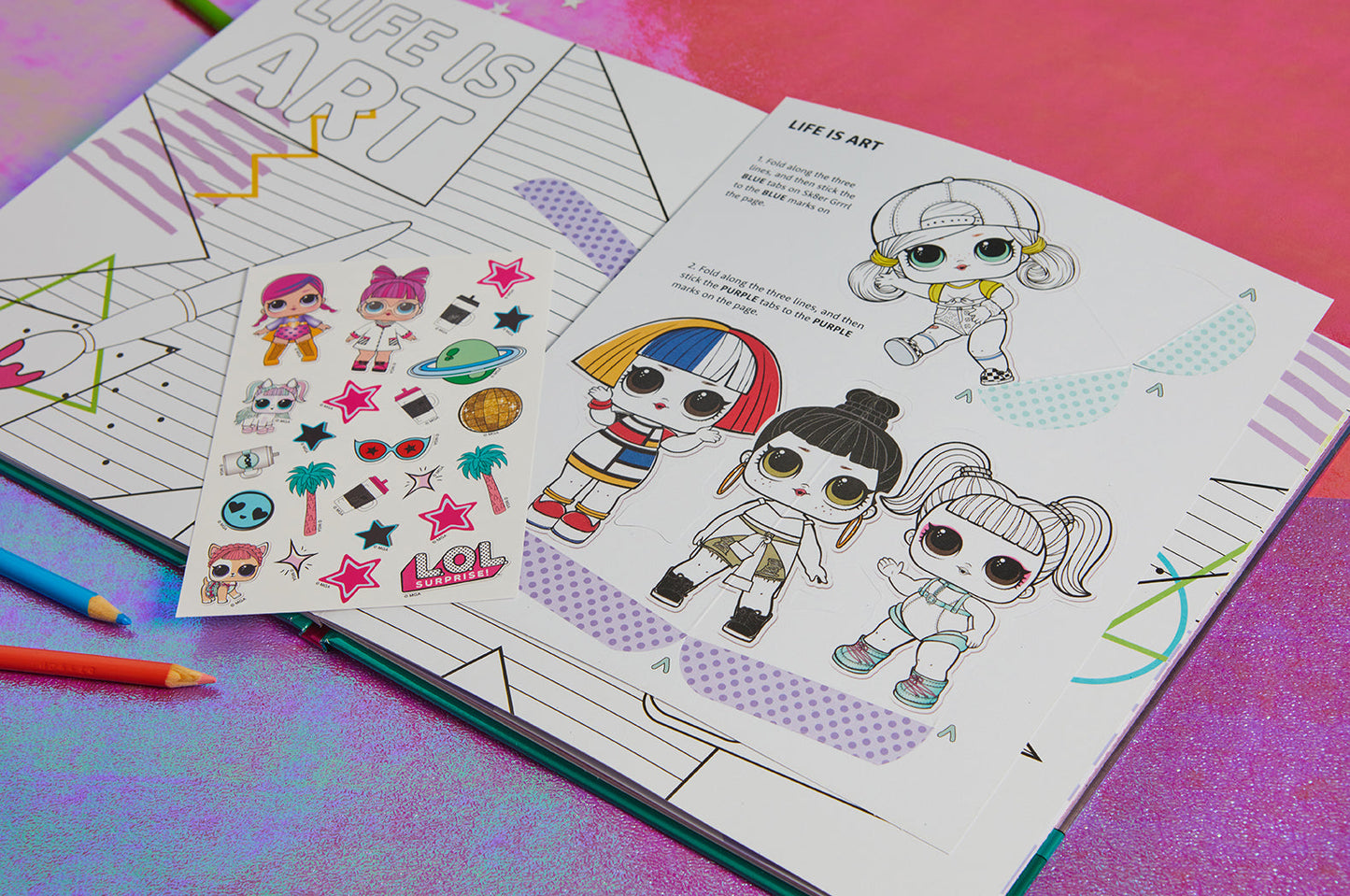 L.O.L. Surprise!: Make Your Own Pop-Up Hardcover Book