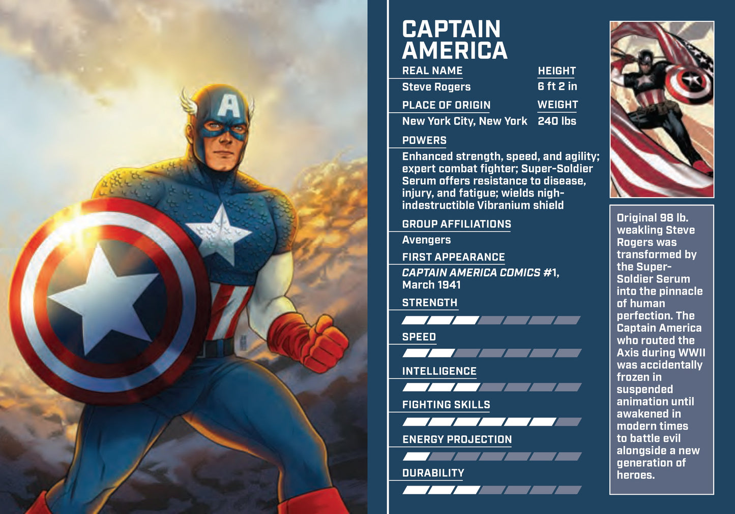 Marvel Comics: Mini Book of Heroes Hardcover Book