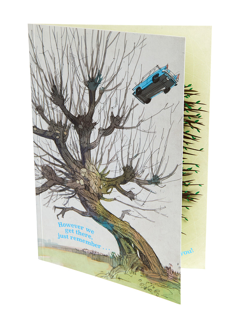 Harry Potter: Whomping Willow Friendship Signature Pop-Up Card