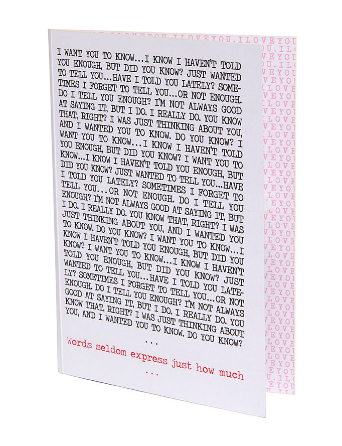 Love Note Signature Pop-Up Card