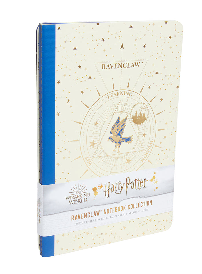 Harry Potter: Ravenclaw Constellation Sewn Notebook Collection (Set of 3) Softcover Book