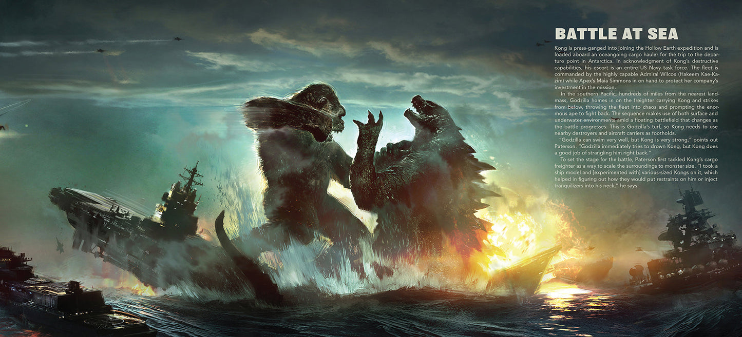 Godzilla vs. Kong Hardcover Book