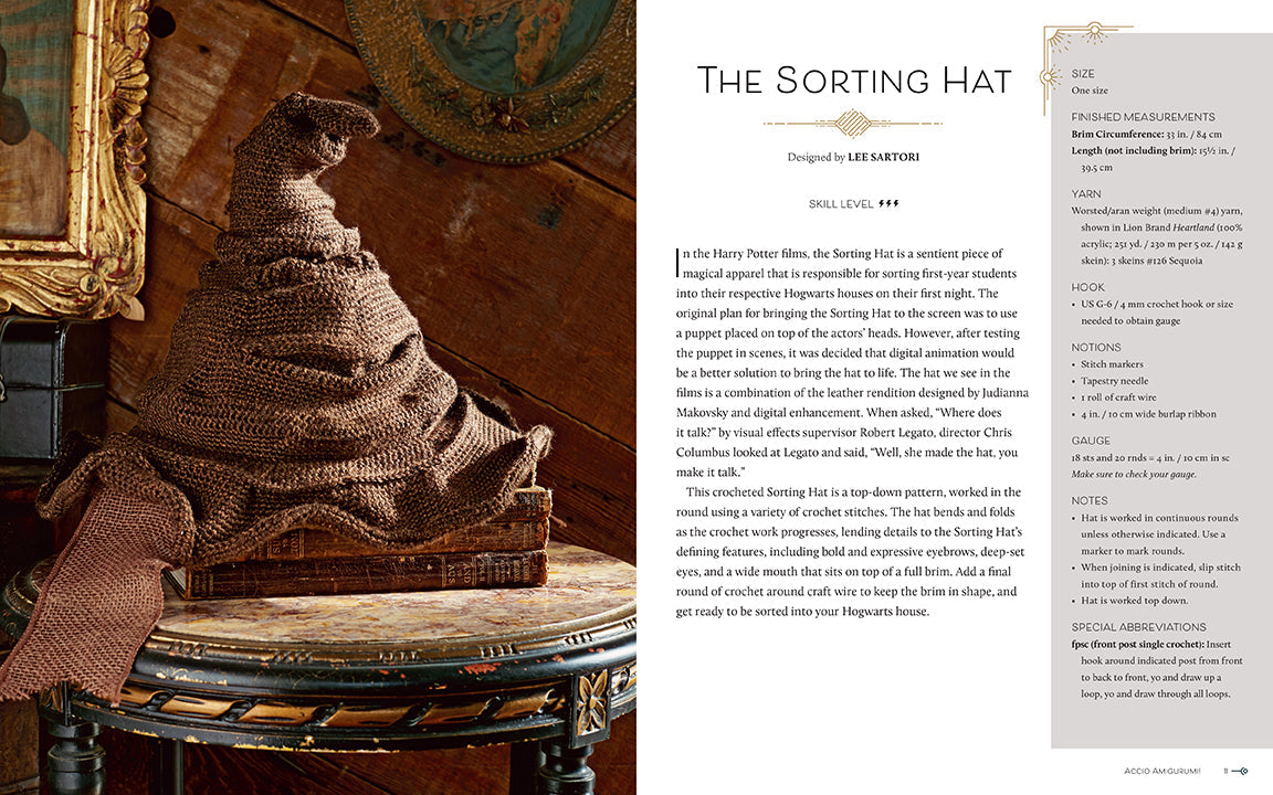 Harry Potter: Crochet Wizardry Hardcover Book