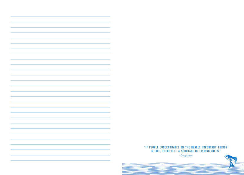 The Fisherman's Journal Flexibound Book