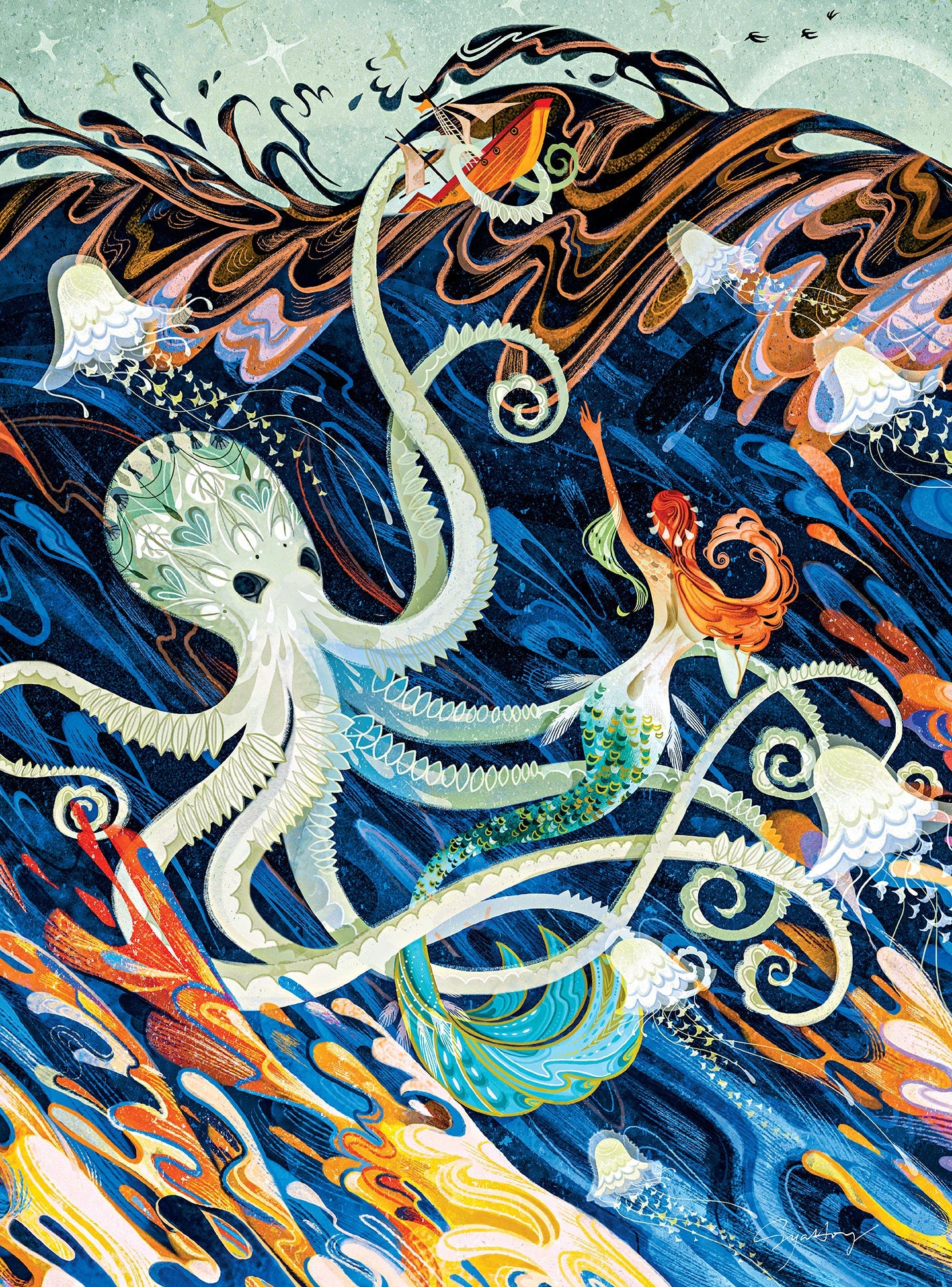 The Artist's Canvas: Little Mermaid
