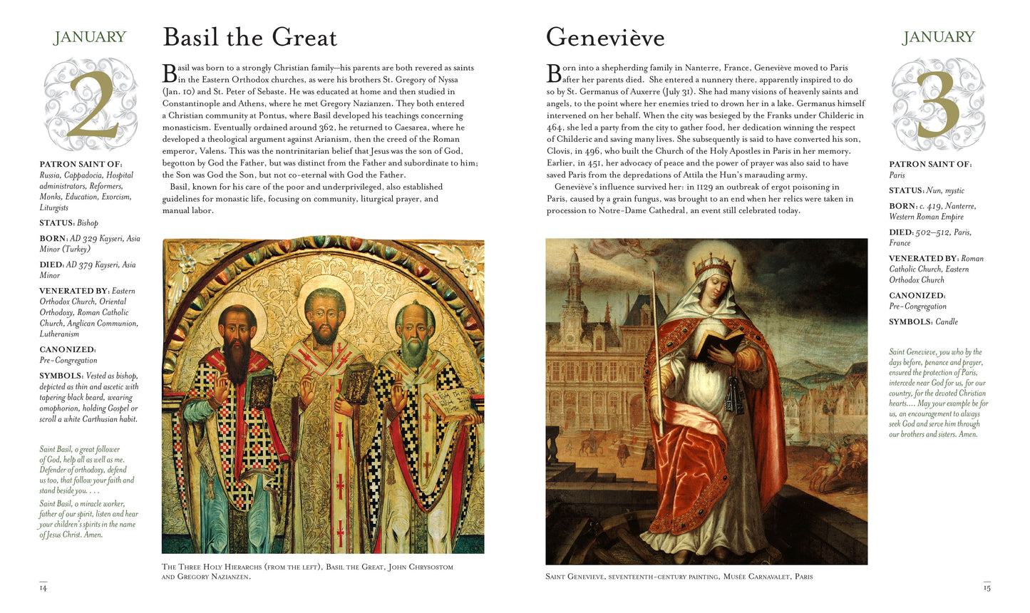 Saints Hardcover Book